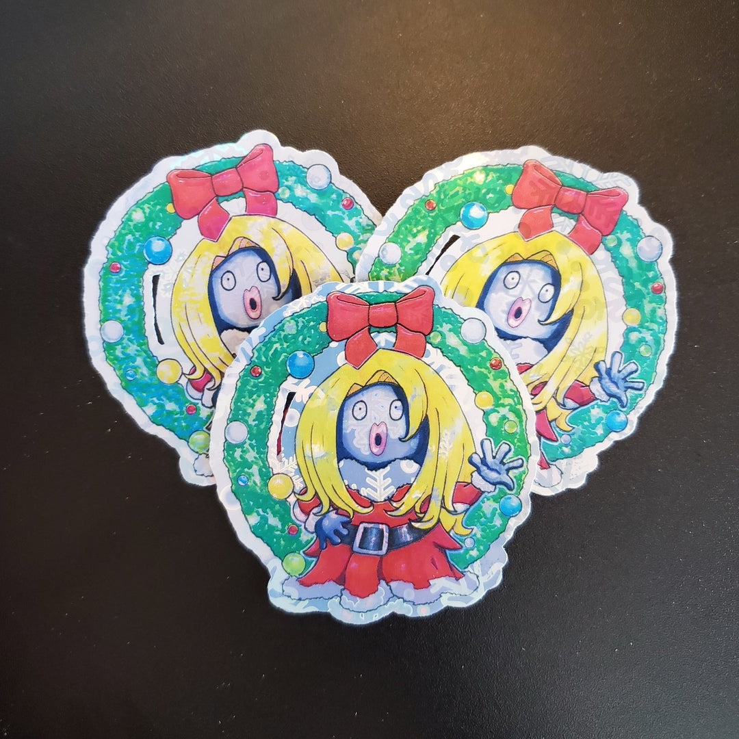 Jinxa Carrie Holographic Sticker - Waterproof Vinyl