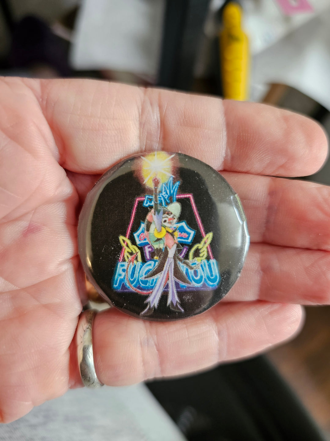 Fizzarolli - Two Minutes Notice - Button Pin