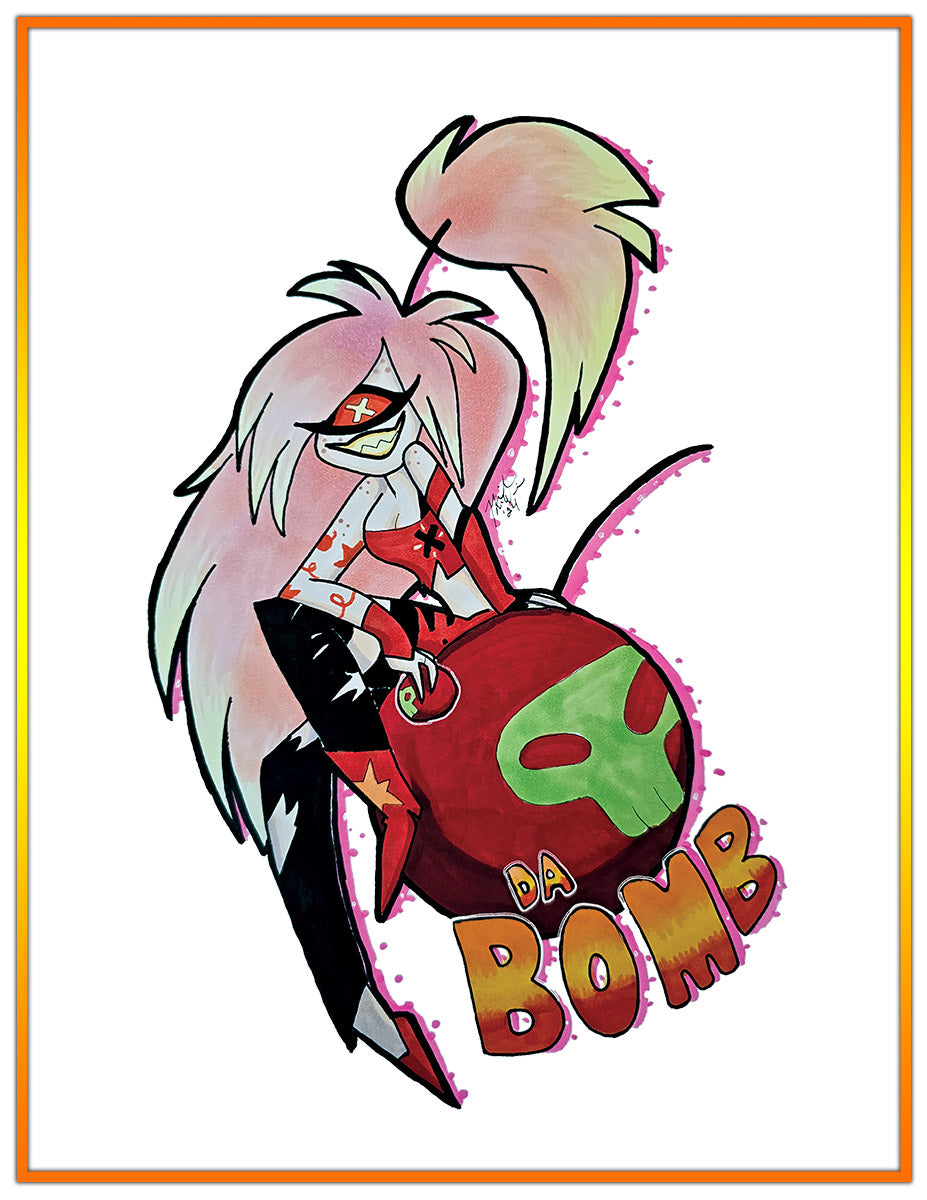 Cherri Bomb "Da Bomb" Art Print