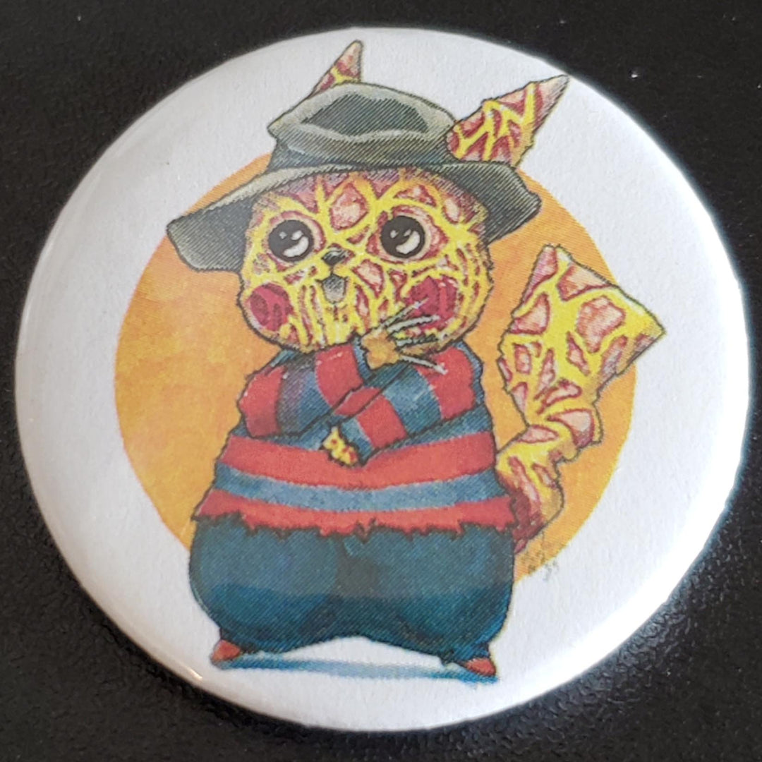Freddychu - Horrochu Button Pin