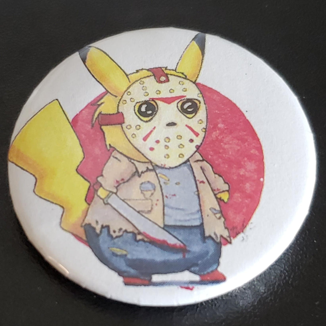 Jasonchu - Horrochu Button Pin