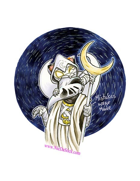 Mistakes where Made! - Kitty Verse Moon Knight