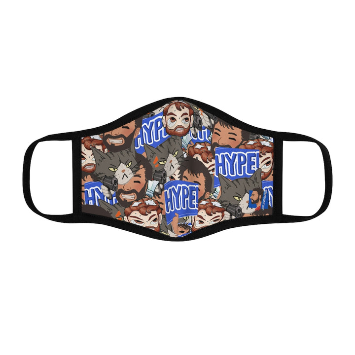 Jaylovegames's Emote Fitted Polyester Face Mask
