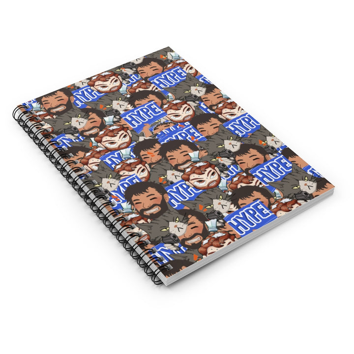 Emote Spiral Notebook - Ruled Line
