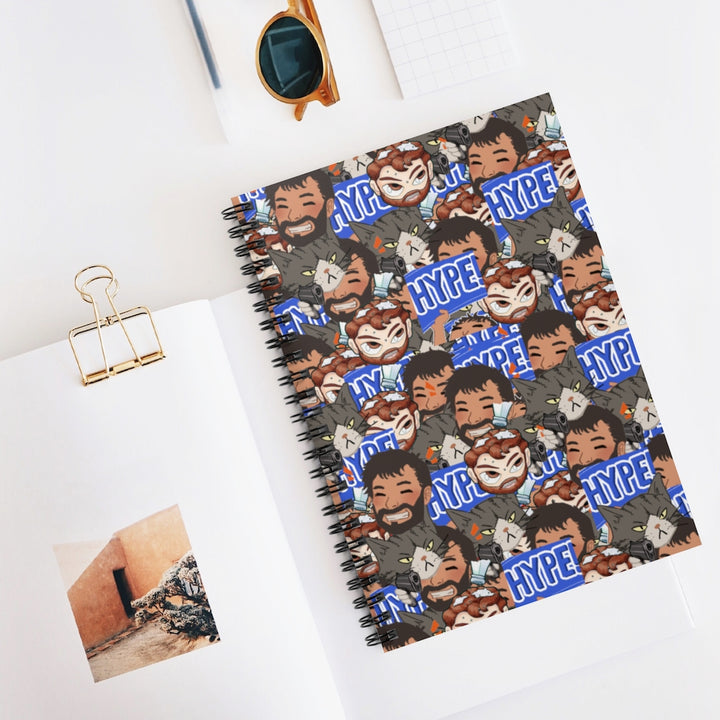 Emote Spiral Notebook - Ruled Line