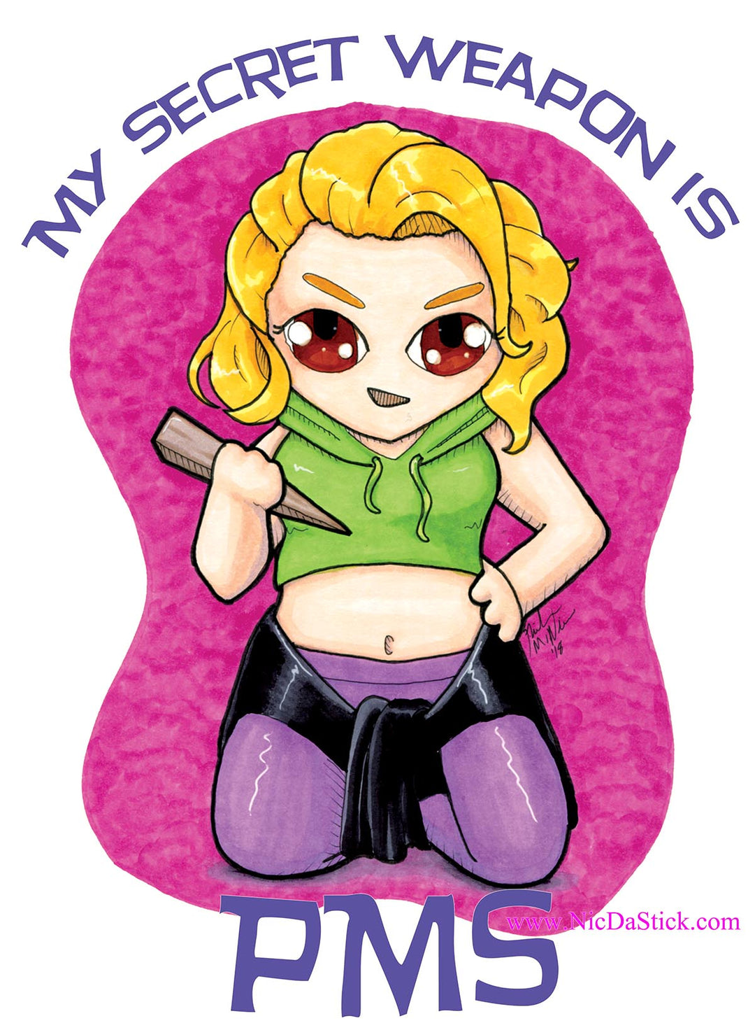 Orginal Buffy Fan Art Print