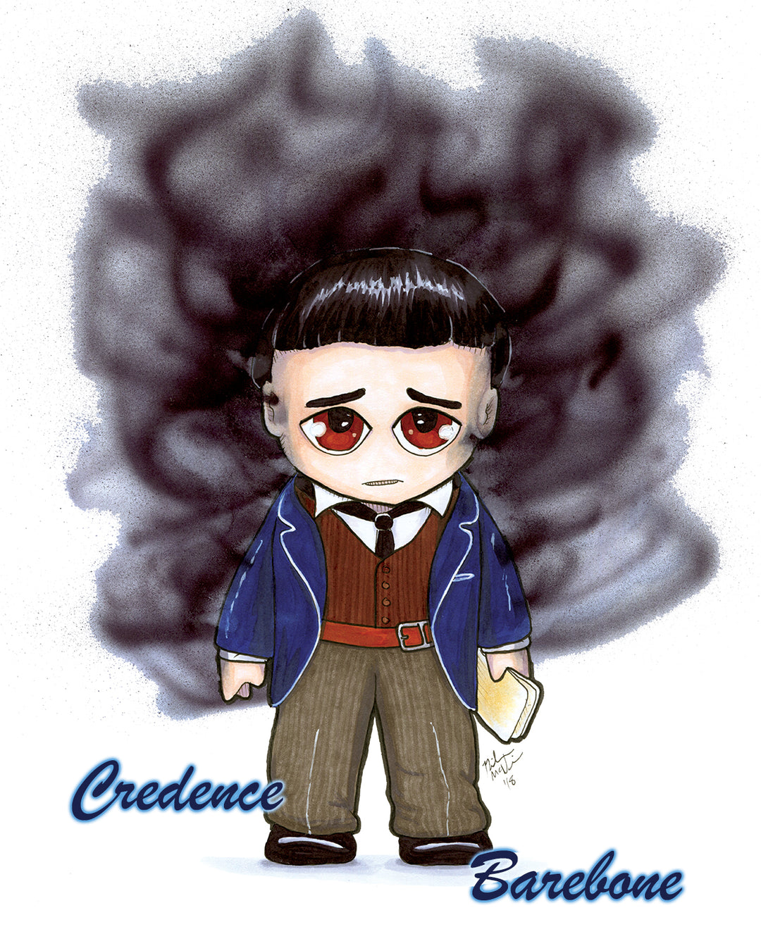 Credence Barebone Tribute Print - Fantastic Beasts