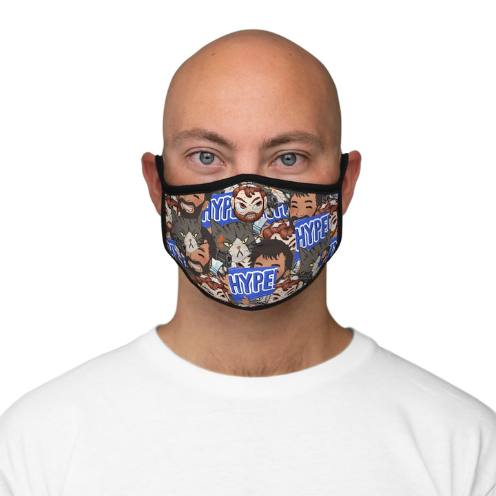 Jaylovegames's Emote Fitted Polyester Face Mask