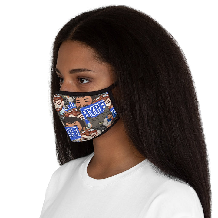 Jaylovegames's Emote Fitted Polyester Face Mask