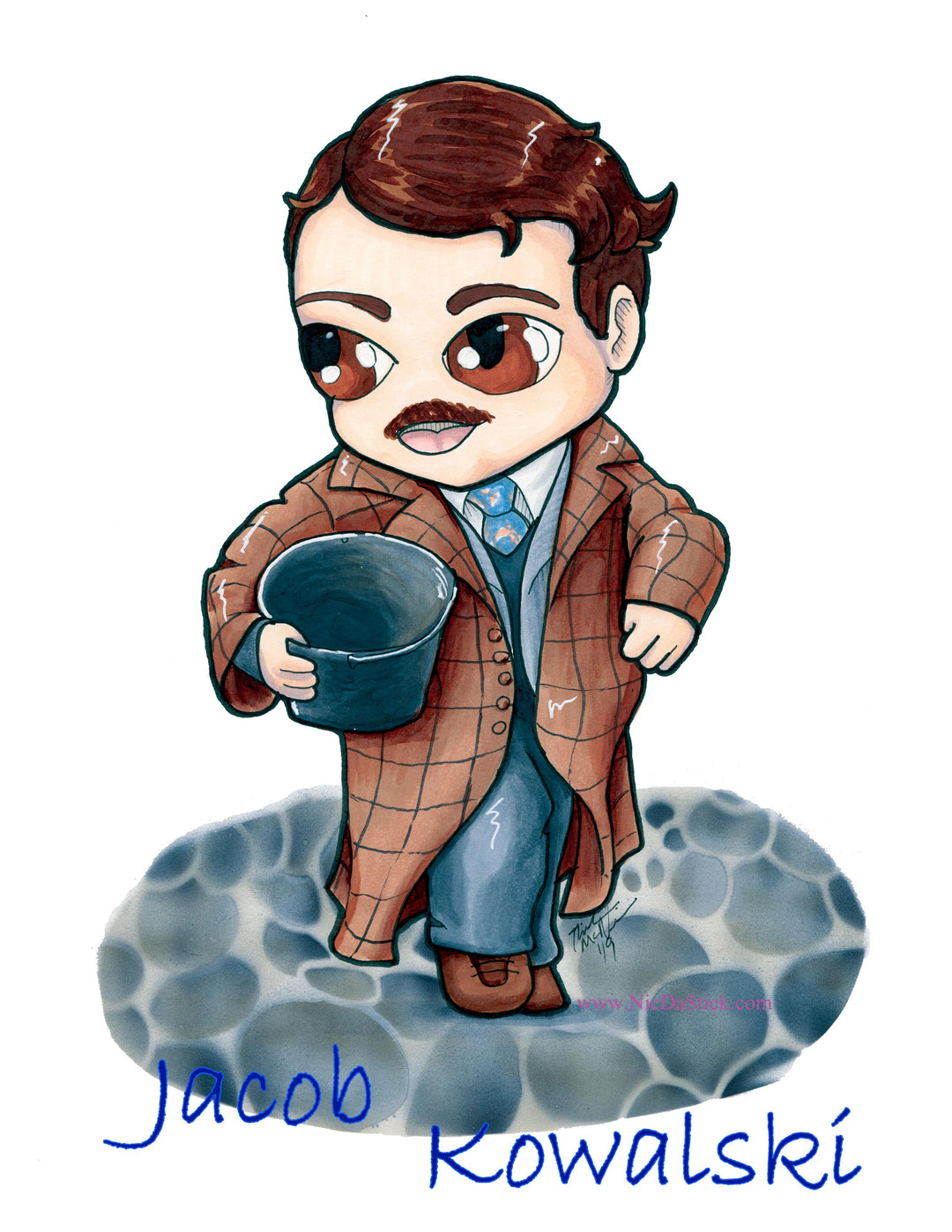 Jacob - Fantastic Beasts and Where to Find Them Tribute Art Piece