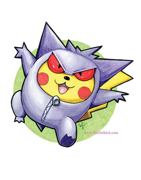 Pikaboo - Fan Art Print