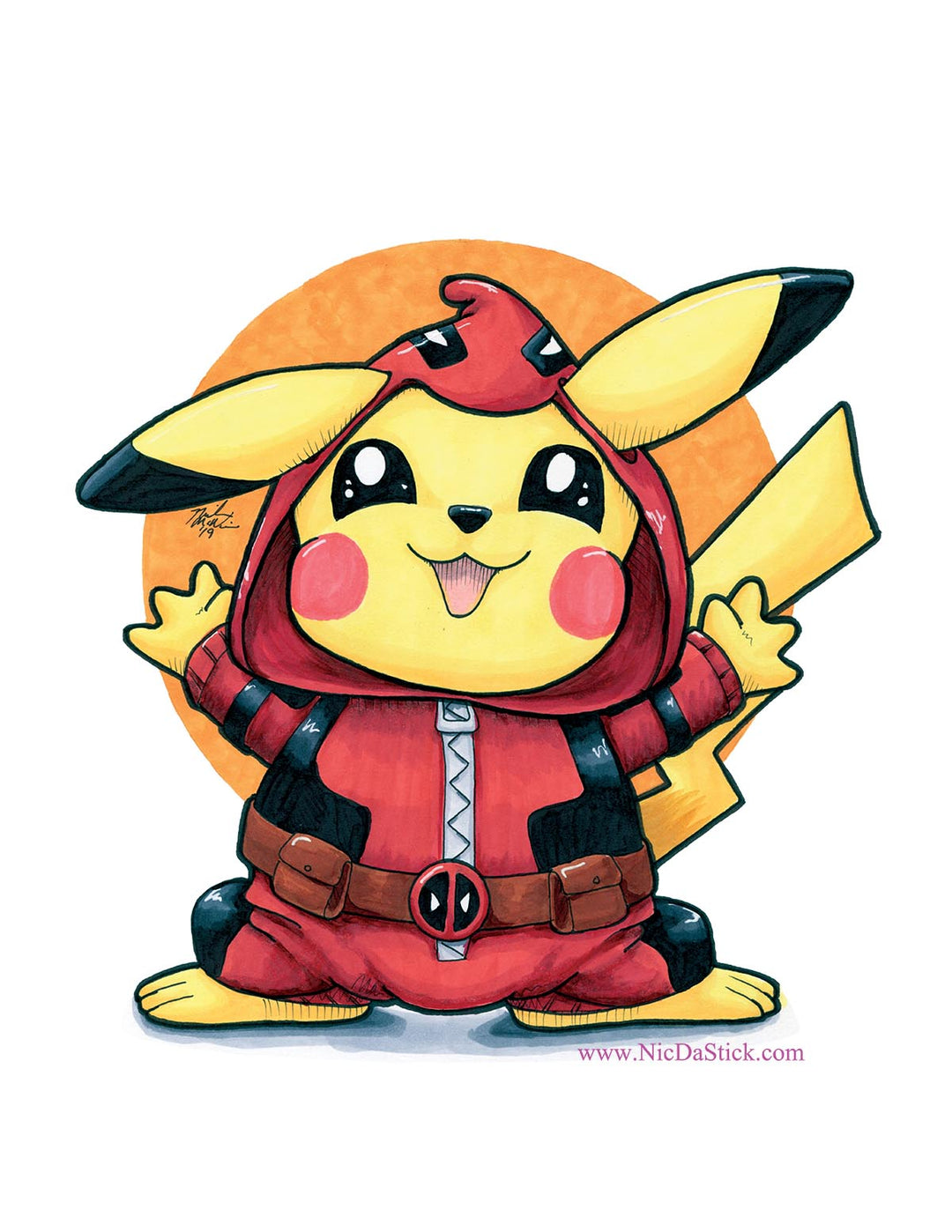 Pikapool Art Print