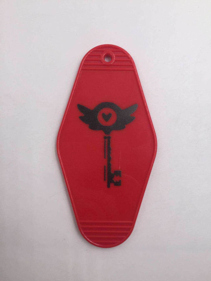 Happy Hotel - Room 666 Fan Keychain