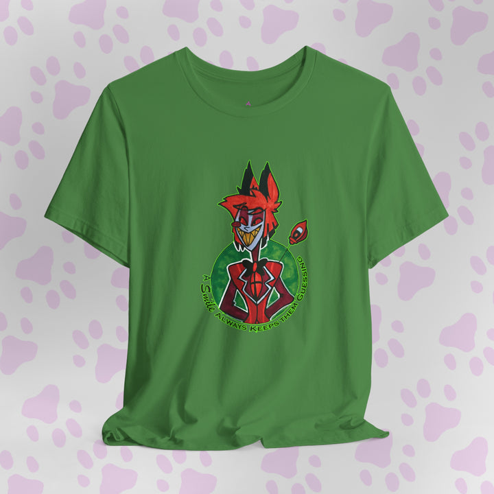 Allistor "A Smile Keeps them Guessing"  - Hazbin Hotel Fan Shirt