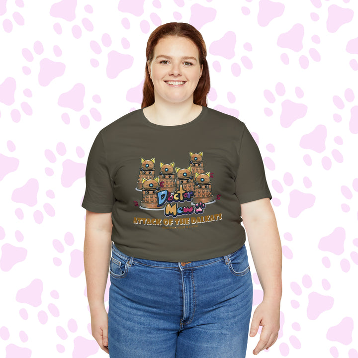 Doctor Mew -Attack of the Dalkats - Fan Made T-shirt