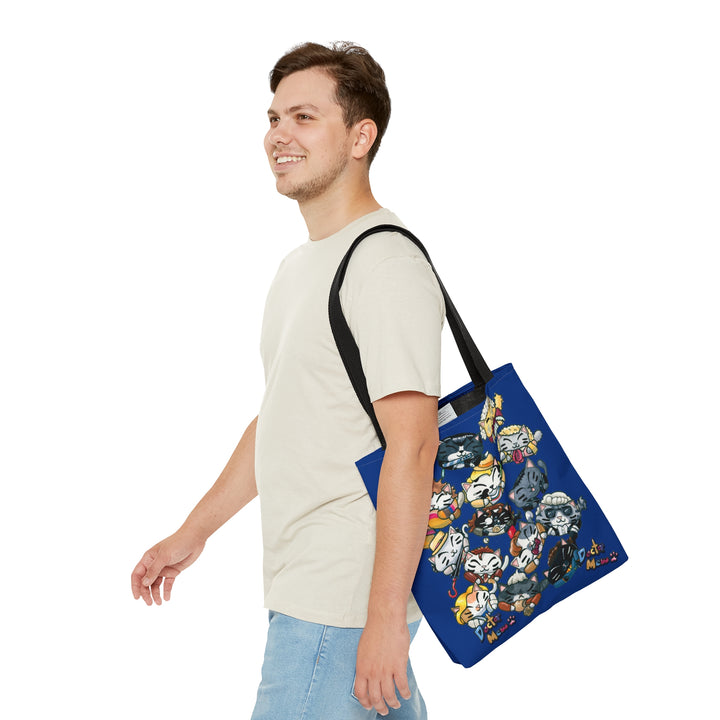 Doctor Mew "The Doctors" Doctor Who Parody AOP Tote Bag