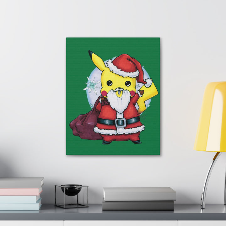 Santachu Holiday Print