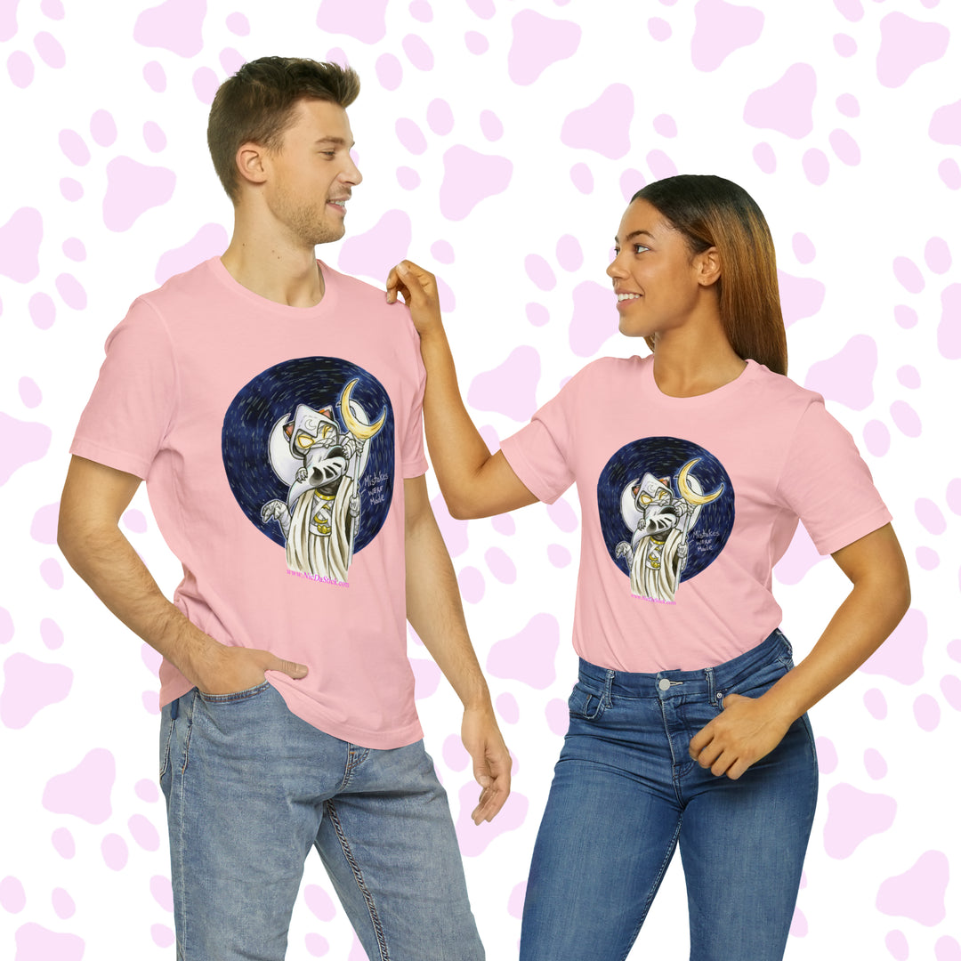 Moon Kitty - Mistakes where made - Unisex Jersey Short Sleeve Tee