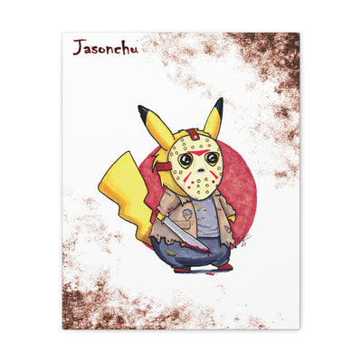 Jasonchu - Horrorchu Mashup Canvas Print