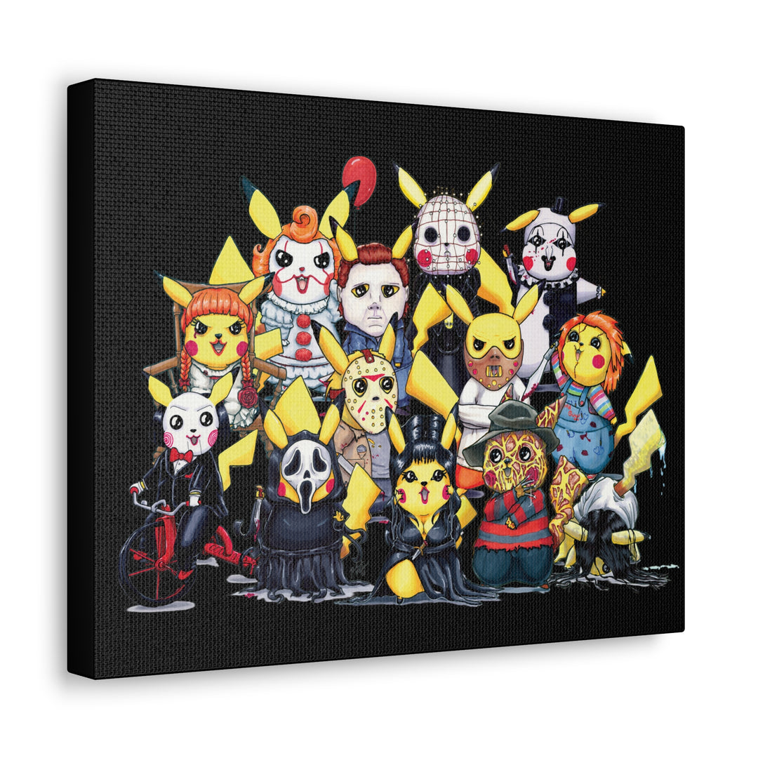 Horrorchu Mashup Canvas Print
