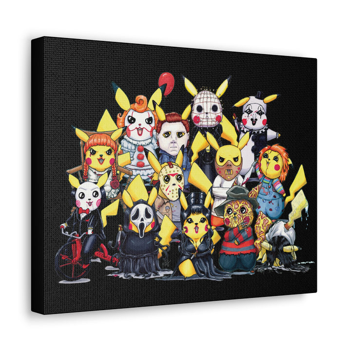 Horrorchu Mashup Canvas Print