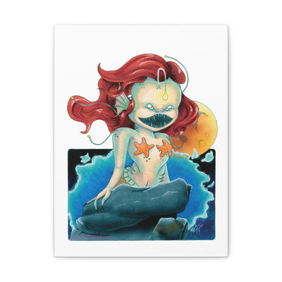 The Little Fearmaid - Scary Tales Series 1 Canvas Print