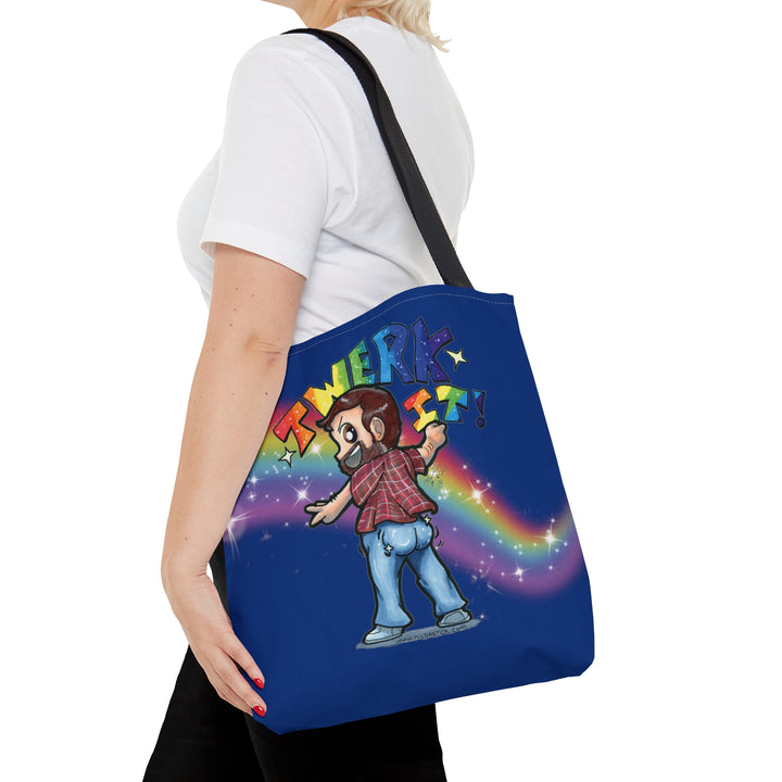 Twerk It! pride Jay Jaylovegames AOP Tote Bag