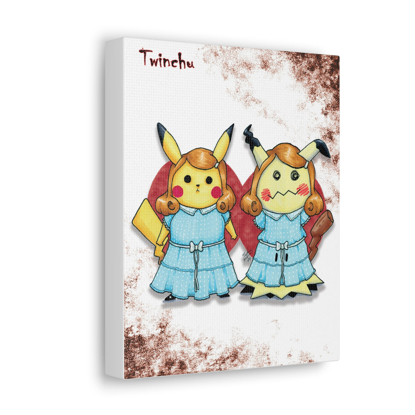 Twinchu - Horrorchu Mashup Canvas Print Series 2