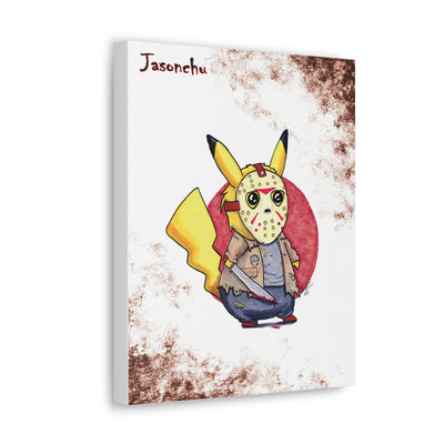 Jasonchu - Horrorchu Mashup Canvas Print