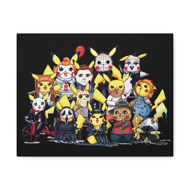 Horrorchu Mashup Canvas Print