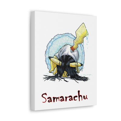 Samarachu - Horrorchu Mashup Canvas Print  w/Text