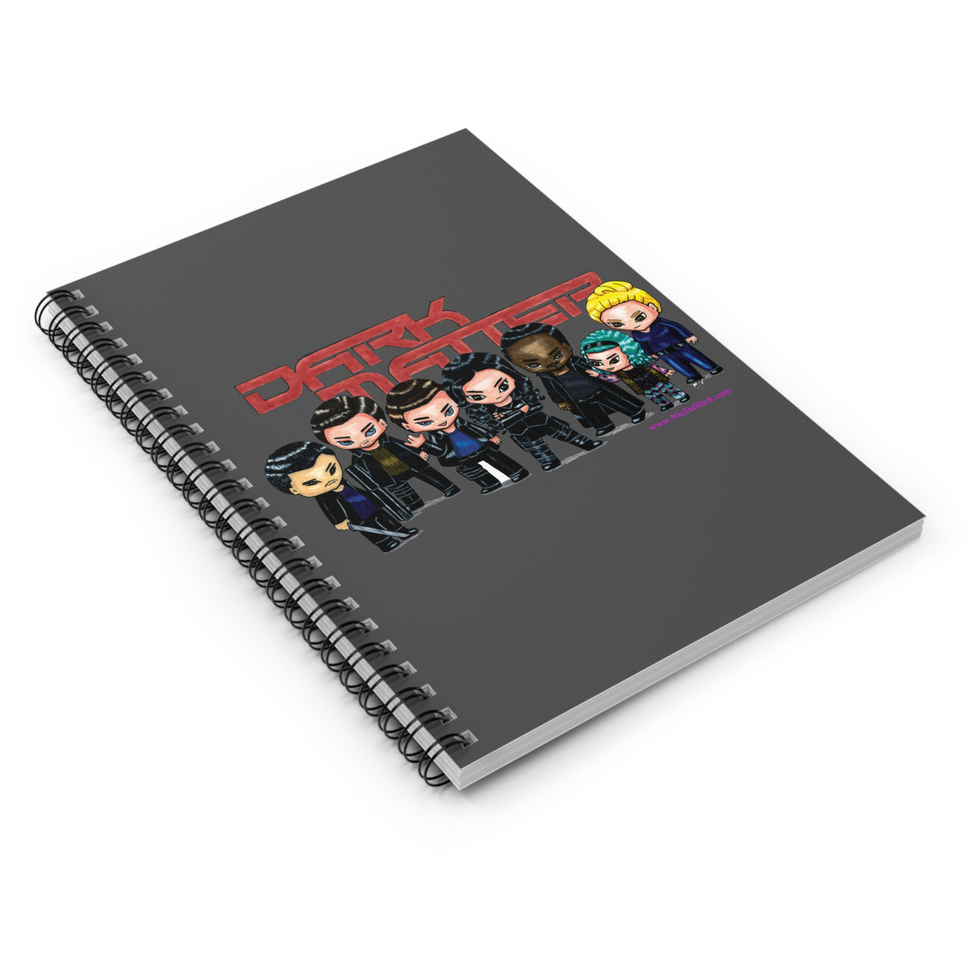 Dark Matter Season 1 - Spiral Notebook - Ruled Line