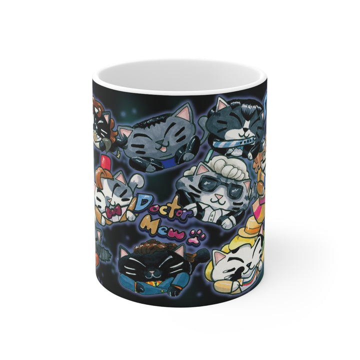 Doctor Mew Mug - Various Sizes 11-20 Oz