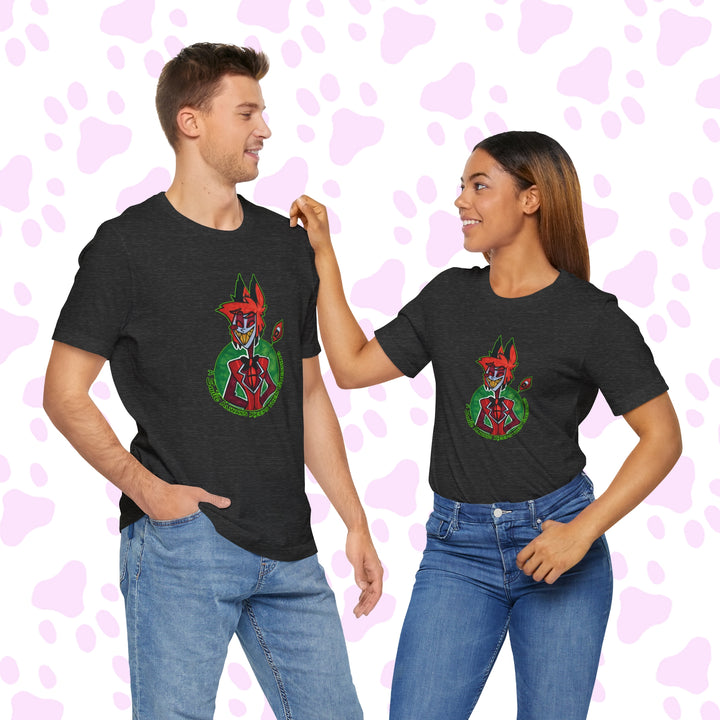 Allistor "A Smile Keeps them Guessing"  - Hazbin Hotel Fan Shirt