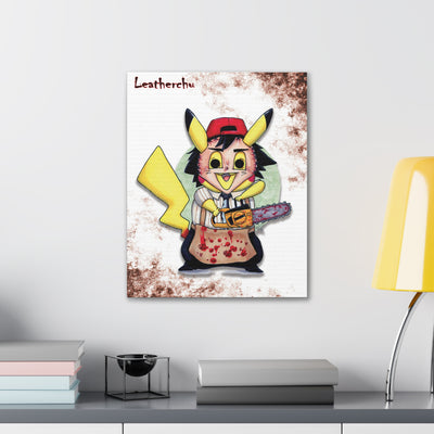 Leatherchu - Horrorchu Mashup Canvas Print Series 2