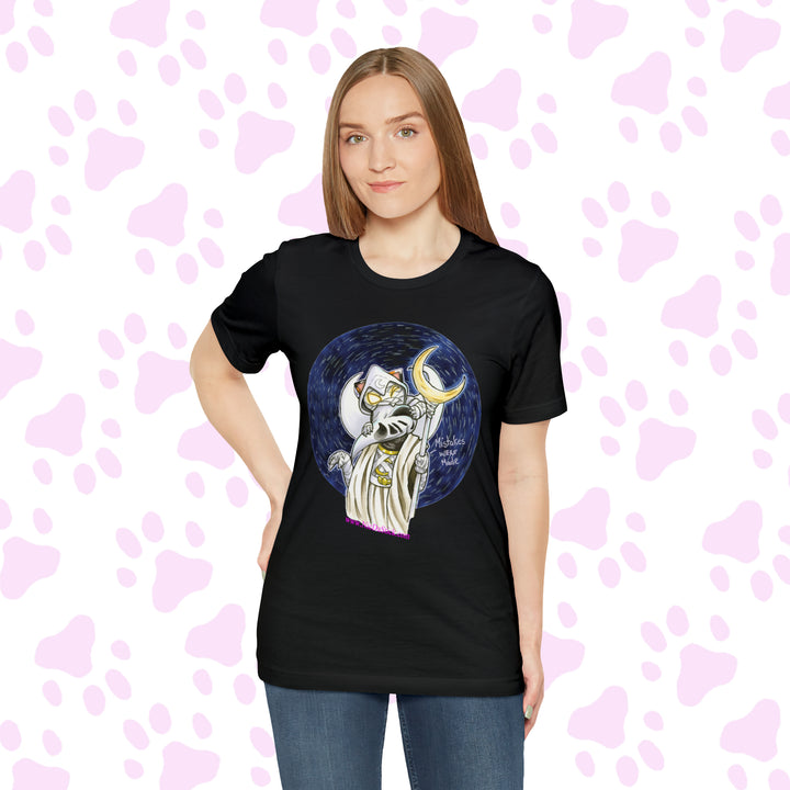 Moon Kitty - Mistakes where made - Unisex Jersey Short Sleeve Tee