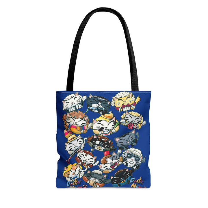 Doctor Mew "The Doctors" Doctor Who Parody AOP Tote Bag