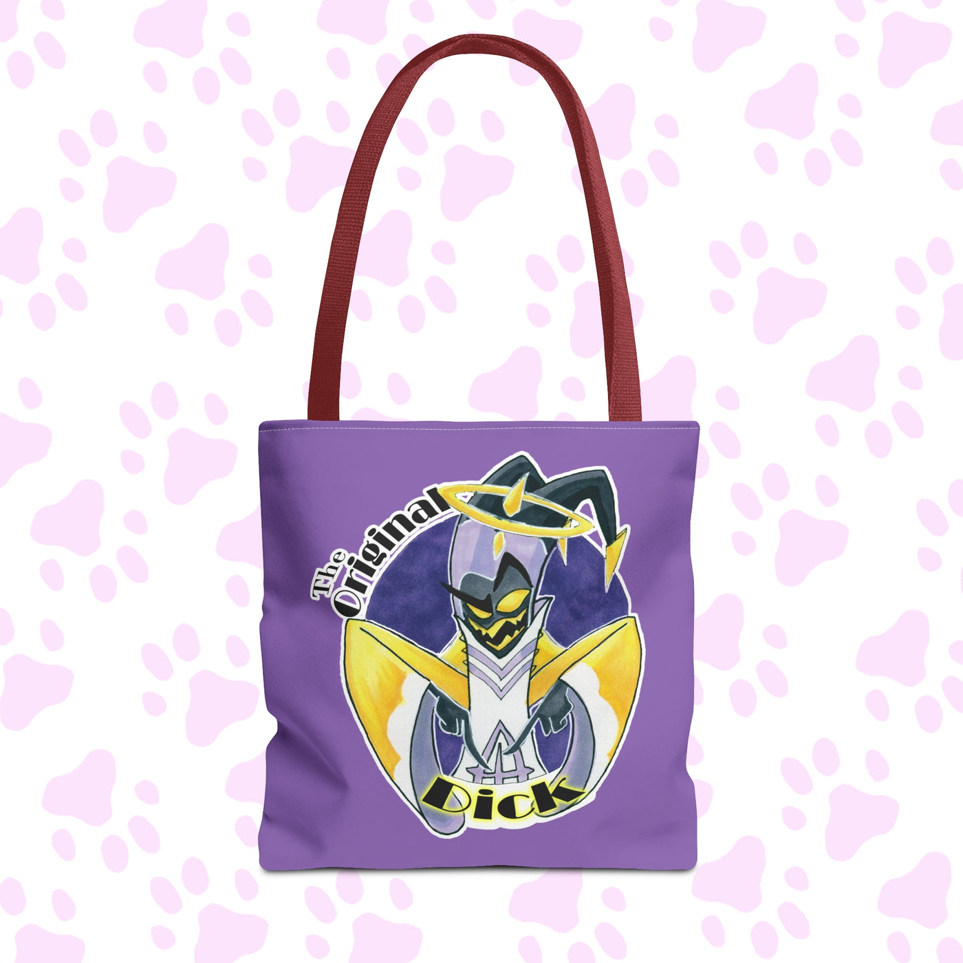 The Orginal Dick Adam Tote Bag (AOP) - Lilac