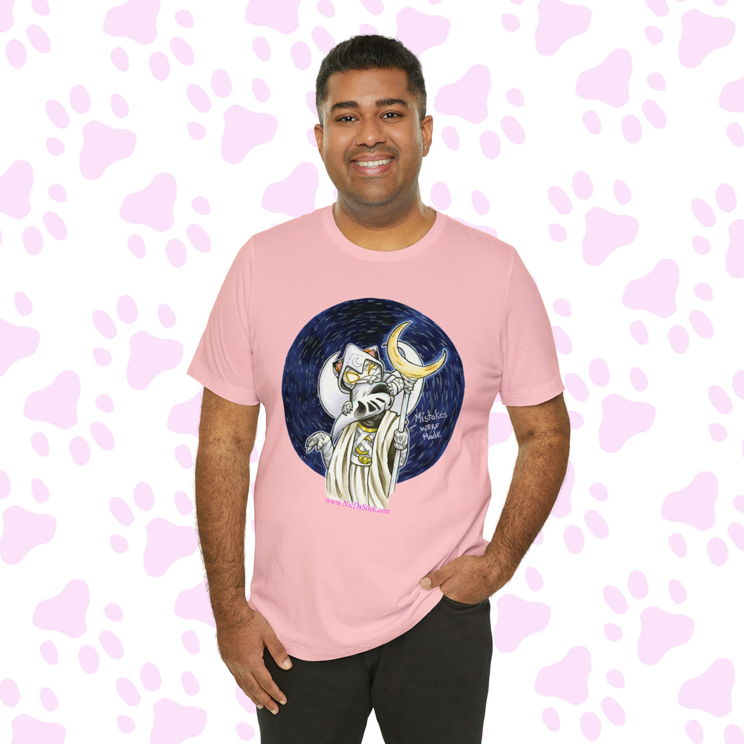 Moon Kitty - Mistakes where made - Unisex Jersey Short Sleeve Tee