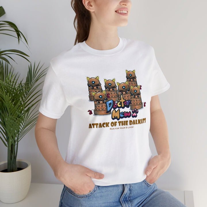 Doctor Mew -Attack of the Dalkats - Fan Made T-shirt