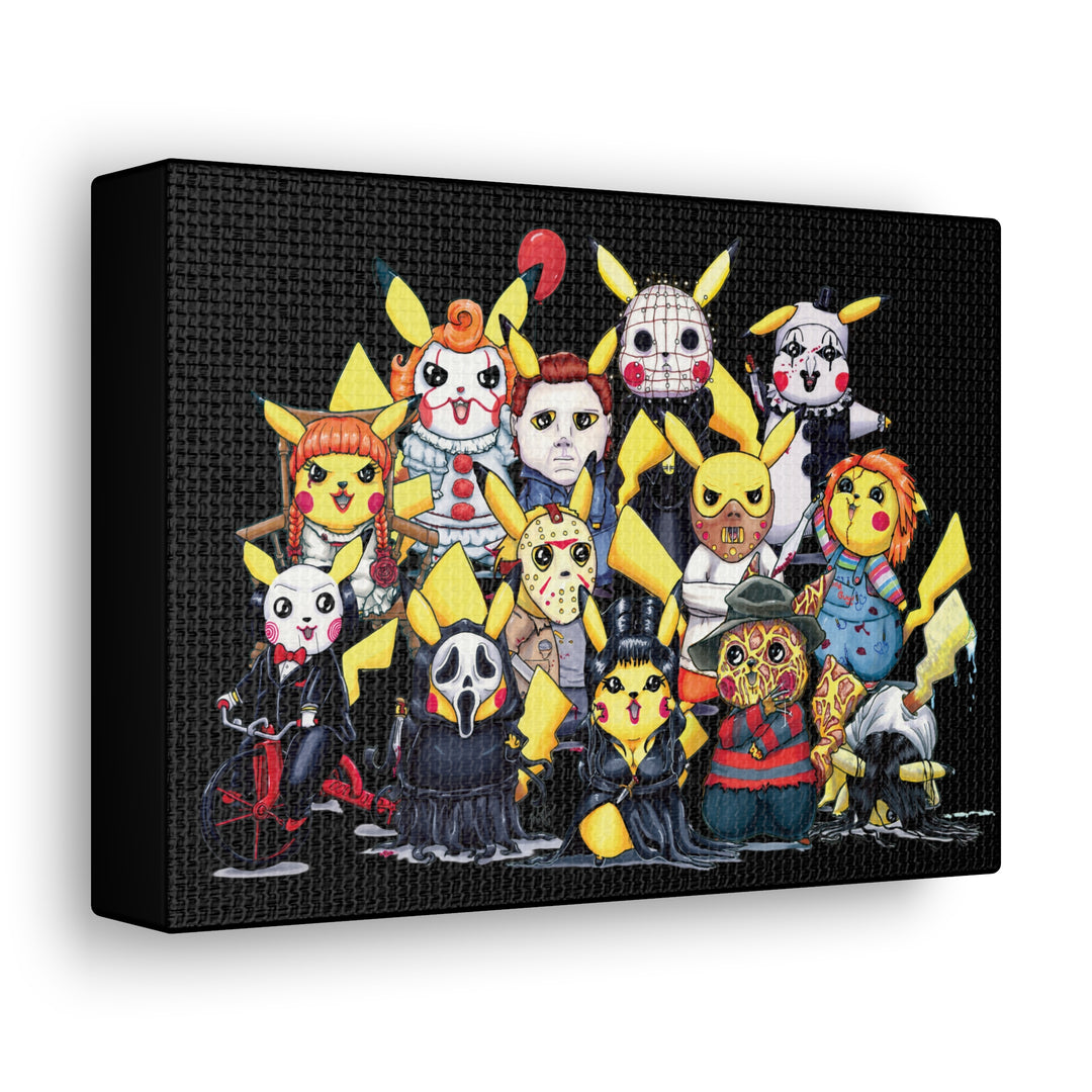 Horrorchu Mashup Canvas Print