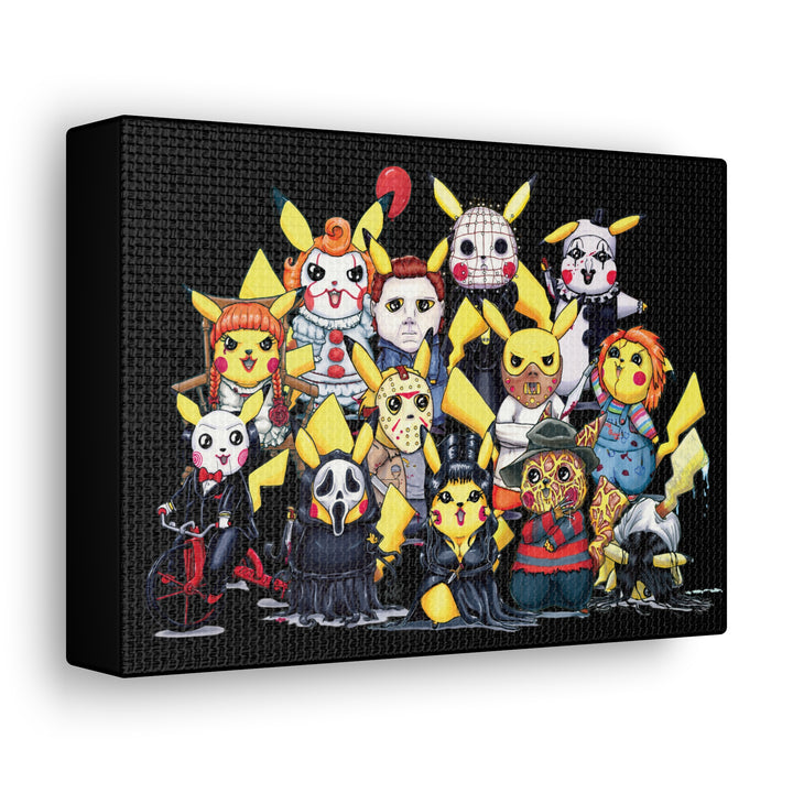 Horrorchu Mashup Canvas Print