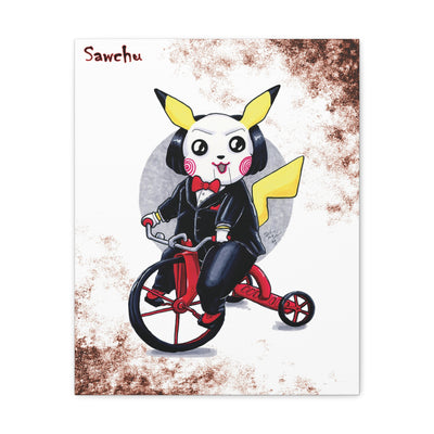 Sawchu - Horrorchu Mashup Canvas Print