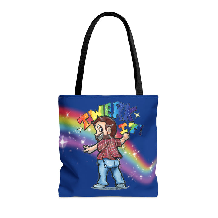 Twerk It! pride Jay Jaylovegames AOP Tote Bag