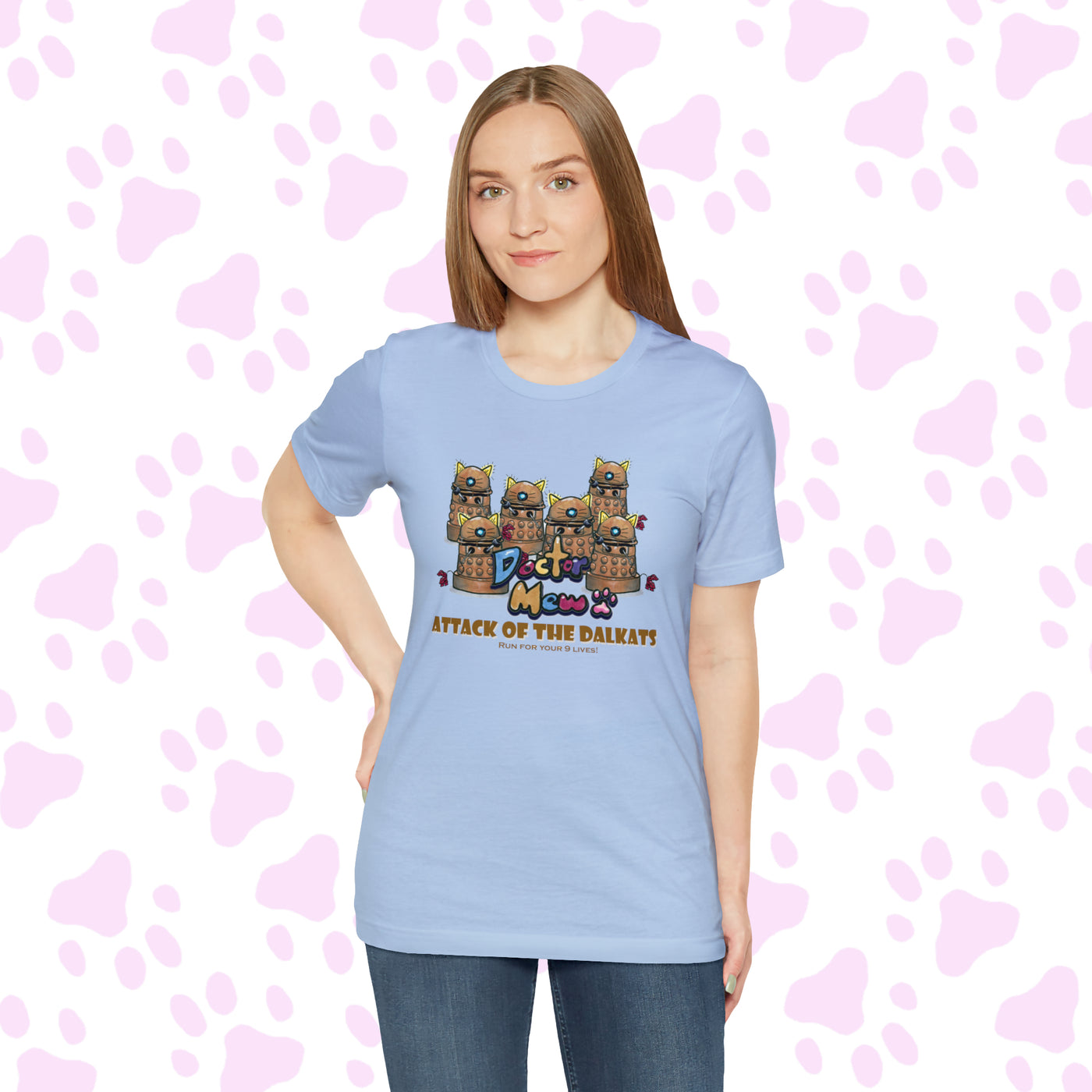 Doctor Mew -Attack of the Dalkats - Fan Made T-shirt