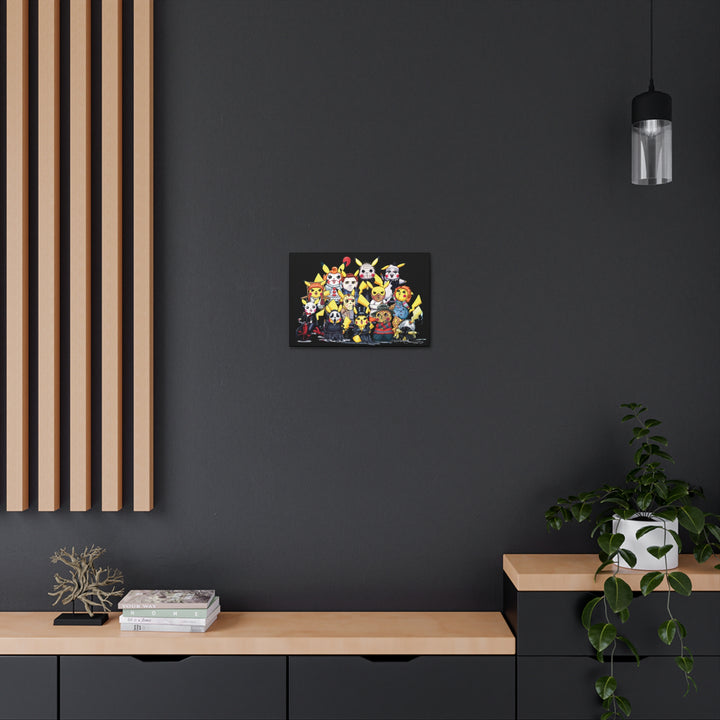 Horrorchu Mashup Canvas Print