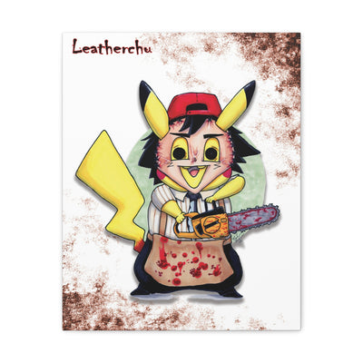 Leatherchu - Horrorchu Mashup Canvas Print Series 2