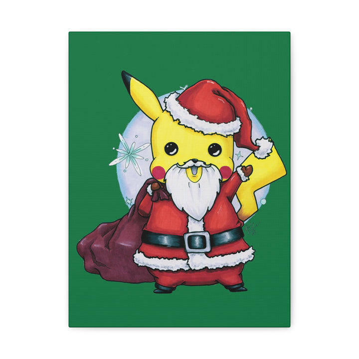 Santachu Holiday Print