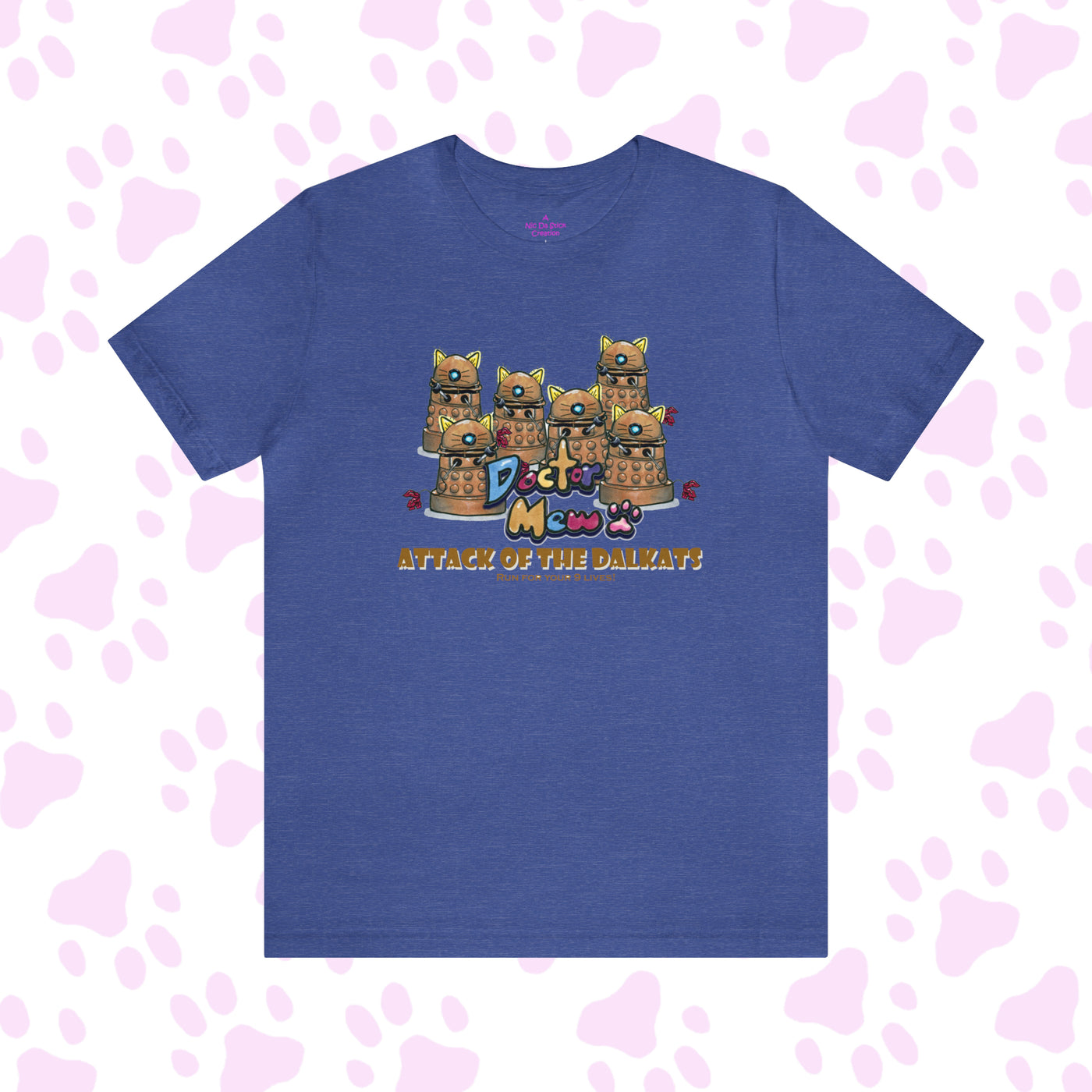 Doctor Mew -Attack of the Dalkats - Fan Made T-shirt