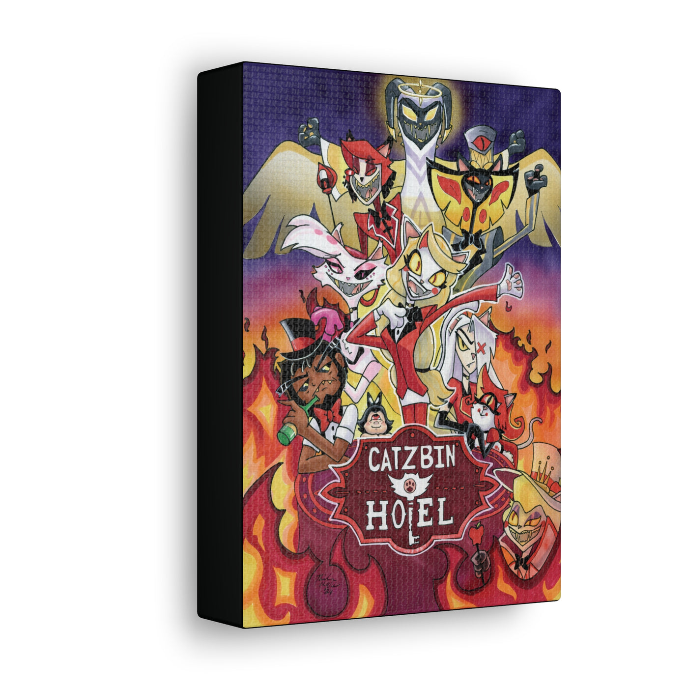 Catzbin Hotel Canvas Gallery Wraps